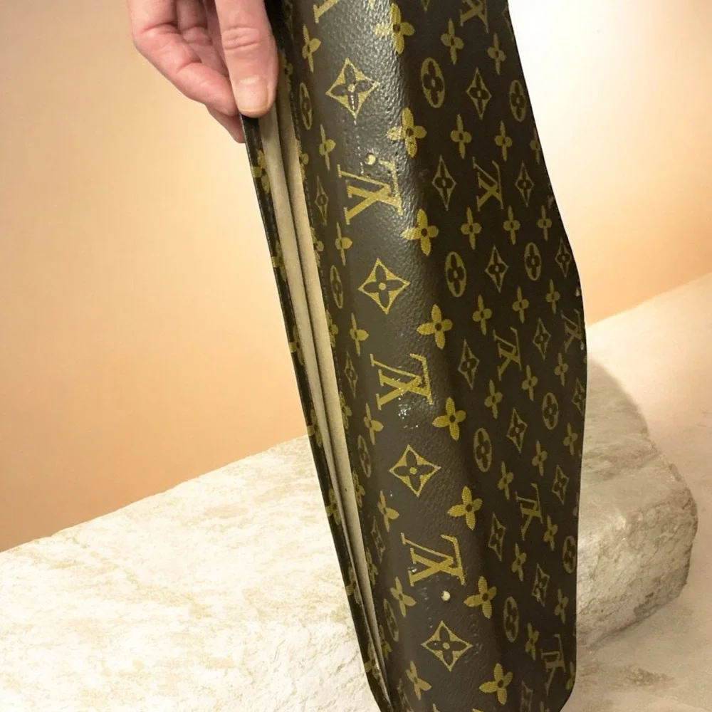 Louis Vuitton Monogram Serviette Fermoir Vintage Envelope Briefcase S-Lock